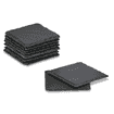 Schiefer Untersetzer 10cm x 10cm 10 Stück