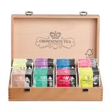 Crownings Tea Holzkiste mit 8 Sorten