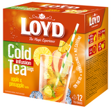 Tee Cold infusion Apfel & Ananas Pyramiden-Beutel 12 x 2.5g